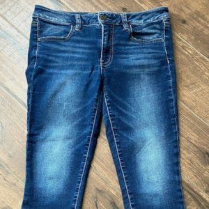 American Eagle Super Stretch Mid Rise Jegging Crop Jeans Women’s Size6 Regular
